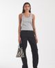 ASOS Tall ASOS DESIGN Tall slim barrel jeans in black - 1