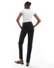 ASOS Tall ASOS DESIGN Tall slim fit mom jeans in washed black - 3