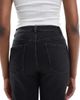 ASOS Tall ASOS DESIGN Tall slim fit mom jeans in washed black - 4