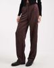 ASOS Tall ASOS DESIGN Tall slim leg pants in cord in plum-Purple - 3