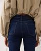 ASOS Tall ASOS DESIGN Tall slim straight leg jeans in dark wash blue-Navy - 4