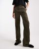 ASOS Tall ASOS DESIGN Tall slouchy straight leg pants in washed green - 2