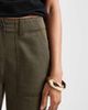 ASOS Tall ASOS DESIGN Tall slouchy straight leg pants in washed green - 3
