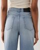 ASOS Tall ASOS DESIGN Tall straight wide leg jeans in light wash blue - 4