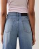 ASOS Tall ASOS DESIGN Tall straight wide leg jeans in mid wash blue - 4