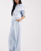 ASOS Tall ASOS DESIGN Tall wide leg brushback sweatpants in baby blue - 1