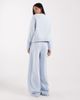 ASOS Tall ASOS DESIGN Tall wide leg brushback sweatpants in baby blue - 4