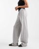 ASOS Tall ASOS DESIGN Tall wide leg brushback sweatpants in heather gray - 2