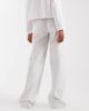 ASOS Tall ASOS DESIGN Tall wide leg brushback sweatpants in ice heather-Gray - 2