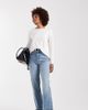 ASOS Tall ASOS DESIGN Tall wide leg dad jean in light vintage wash Circular Design Collection-Blue - 1