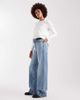 ASOS Tall ASOS DESIGN Tall wide leg dad jean in light vintage wash Circular Design Collection-Blue - 2