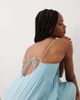 ASOS Tall ASOS DESIGN Tall wide leg jumpsuit with pintuck detail in pale blue - 3