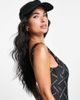 ASOS Weekend Collective ASOS DESIGN Weekend Collective square neck swimsuit in mono print-Multi - 4