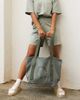 ASOS Weekend Collective ASOS Weekend Collective canvas tote bag in sage-Green - 1