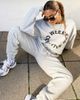 ASOS Weekend Collective ASOS Weekend Collective co-ord oversized sweatshirt with logo in gray marl-Grey - 2