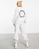 ASOS Weekend Collective ASOS Weekend Collective oversized long sleeve t-shirt with back logo in gray heather-Grey - 2