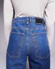 ASOS Weekend Collective Weekend Collective baggy barrel fit jeans in mid blue wash - 4