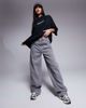 ASOS Weekend Collective Weekend Collective baggy barrel fit jeans in washed gray - 1