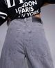 ASOS Weekend Collective Weekend Collective baggy barrel fit jeans in washed gray - 4