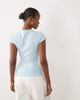 ASOS Weekend Collective Weekend Collective Icon baby tee with WCA graphic in baby blue - 3