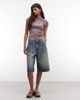 ASOS Weekend Collective Weekend Collective Icon baby tee with WCA graphic in gray - 2