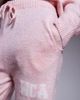 ASOS Weekend Collective Weekend Collective knit wide leg sweatpants with varsity graphic in pink - part of a set - 3