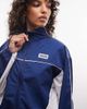 ASOS Weekend Collective Weekend Collective nylon track top in navy blue and white - part of a set - 2