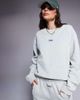 ASOS Weekend Collective Weekend Collective seamed sweatshirt in washed sage green - part of a set - 2