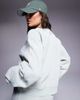 ASOS Weekend Collective Weekend Collective seamed sweatshirt in washed sage green - part of a set - 4