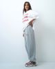 ASOS Weekend Collective Weekend Collective set baggy cuffed sweatpants with graphic in gray - 3