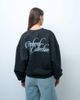 ASOS Weekend Collective Weekend Collective set oversized henley sweatshirt with graphic in black - 2