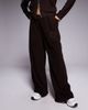 ASOS Weekend Collective Weekend Collective stretch micro fleece wide leg pants in chocolate - part of a set-Brown - 4