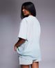 ASOS Weekend Collective Weekend Collective t-shirt with ombre heart print in sage green - part of a set - 2