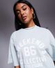 ASOS Weekend Collective Weekend Collective t-shirt with ombre heart print in sage green - part of a set - 4