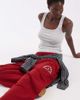 ASOS Weekend Collective Weekend Collective Tall set barrel leg sweatpants with graphic in red - 2