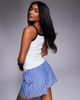 ASOS Weekend Collective Weekend Collective tank top with contrast trim in white - 4