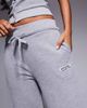 ASOS Weekend Collective Weekend Collective waffle knit wide leg pants in heather gray - part of a set - 4
