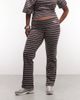ASOS Weekend Collective Weekend Colletive Curve fold over pants in striped print - part of a set-Multi - 2