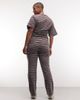 ASOS Weekend Collective Weekend Colletive Curve fold over pants in striped print - part of a set-Multi - 4