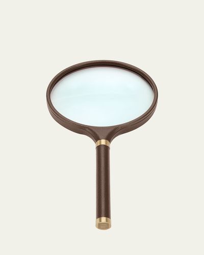 Assouline Archival Leather Magnifying Glass