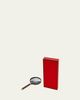 Assouline Archival Leather Magnifying Glass - 3