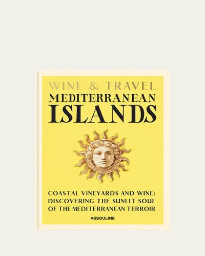 Assouline "Wine & Travel: Mediterranean Islands" Book by Enrico Bernardo