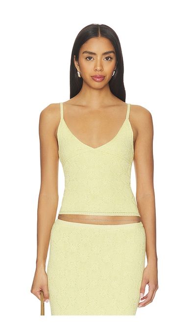 ASTA RESORT ASTA RESORT Pointelle Carolina Camisole