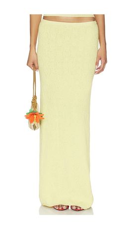 ASTA RESORT ASTA RESORT Pointelle Carolina Skirt