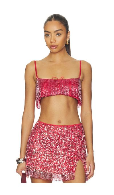 ASTA RESORT ASTA RESORT x REVOLVE Yasmin Fringe Bralette