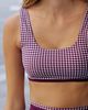 Astoria Activewear Contrast Wide Scoop Neck Bra - 3