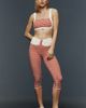 Astoria Activewear Luxe Colorblock Capri Leggings - 1
