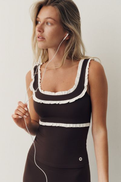 Astoria Activewear Ruffled Tank Top