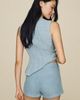 ASTR The Label Arden Denim High-Rise Mini Shorts - 3