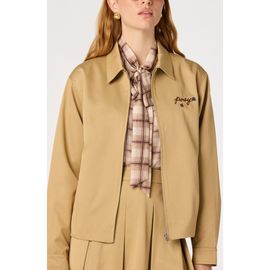 ASTR the Label ASTR the Label Alice Embroidered Cotton Blend Jacket